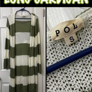 POL LONG CARDIGAN SWEATER